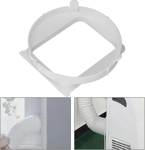 Miniatura 5 de Manguera de escape para piezas de aire acondicionado portátiles, adaptador de conector de manguera de escape, interfaz cuadrada de conducto