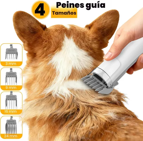Miniatura 5 de FIXR Aspiradora para Aseo de Perros, Kit de Aseo para Mascotas Todo en Uno con Cortador de Pelo y Cepillo Anti-Desprendimiento, Aspiradora de Pelo