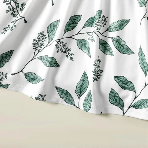 Miniatura 5 de PATPAT Vestidos para niña pequeña y bebé estampado de unicornio, manga con volantes, falda de dinosaurio para niños, 18-24 meses a 5-6 años