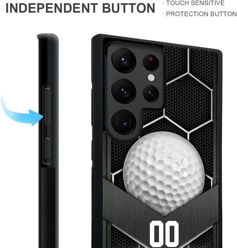 Miniatura 4 de DJSOK Funda compatible con la funda del teléfono para Samsung Galaxy S22 Ultra S23Ultra S23PLUS S22PLUS S22PLUS S22 Note 20/20U S21P S21 FE S20 Golf