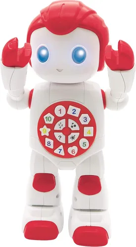 Miniatura 6 de LEXiBOOK Powerman primer juguete interactivo inteligente robot de aprendizaje para niños bailando juega música cuestionario números formas