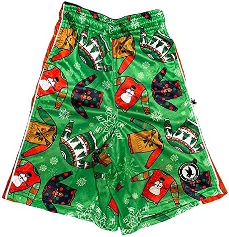 Flow Society Uglyer Sweater Lax - Pantalones cortos de lacrosse para niños, pantalones cortos LAX para niños, pantalones cortos de lacrosse para