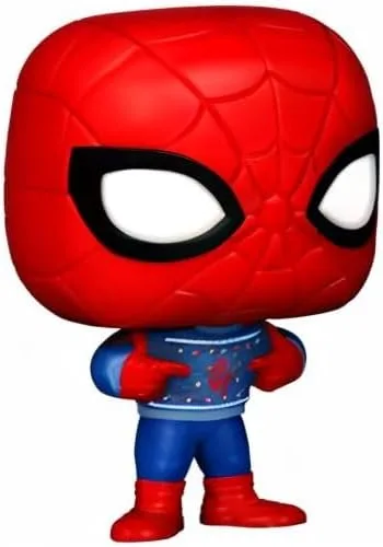 Miniatura 10 de Funko Pocket Pop! & Tee Marvel-Holiday Spiderman - Spider-Man - S - (S) - Marvel Comics - Camiseta - Ropa con minifigura de vinilo coleccionable