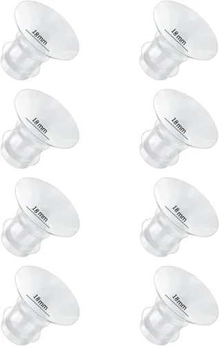 Miniatura 14 de Insertos de brida 19mm 8 piezas Compatibles con Momcozy S12 pro/S9 pro/S9/S10/S12/Medela/TSRETE/Spectra/Bellababy etc. Sacaleches portátil de 24mm
