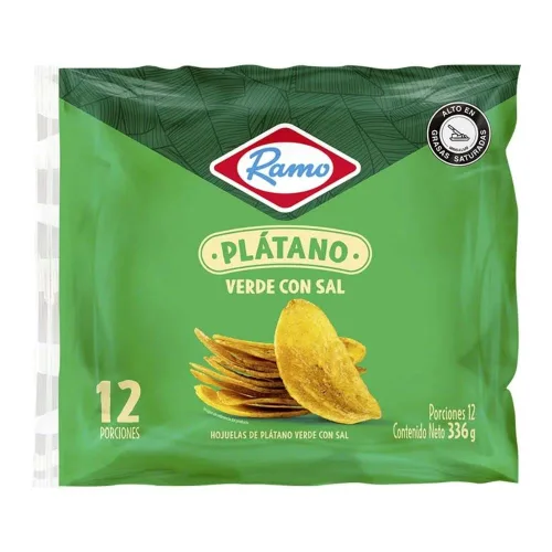 Miniatura 2 de Platanito Verde (paquete de 24) es un aperitivo colombiano de papas fritas de plátano colombiano Comida colombiana Dulce colombiano Snack food Dulce