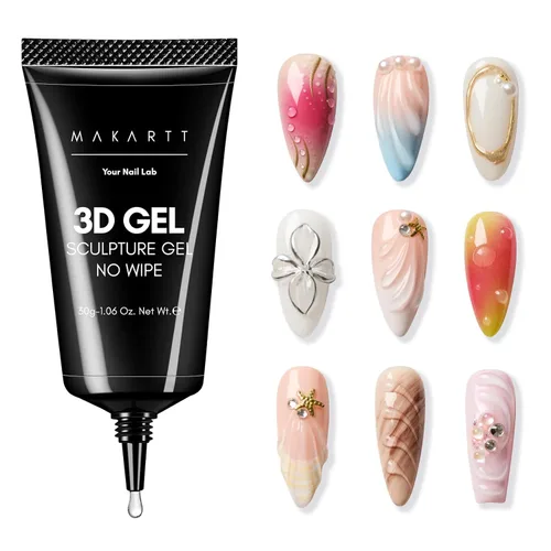 Miniatura 18 de Makartt Pegamento de diamantes de imitación para uñas: pegamento de uñas de gel súper fuerte para dijes de uñas, decoraciones de gemas, arte de uñas