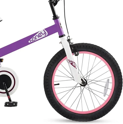 Miniatura 6 de Royalbaby Bicicleta Cubetube para niños de 3 a 9 años, bicicleta para niños pequeños de 12, 14, 16, 18 y 20 pulgadas, con ruedas de entrenamiento