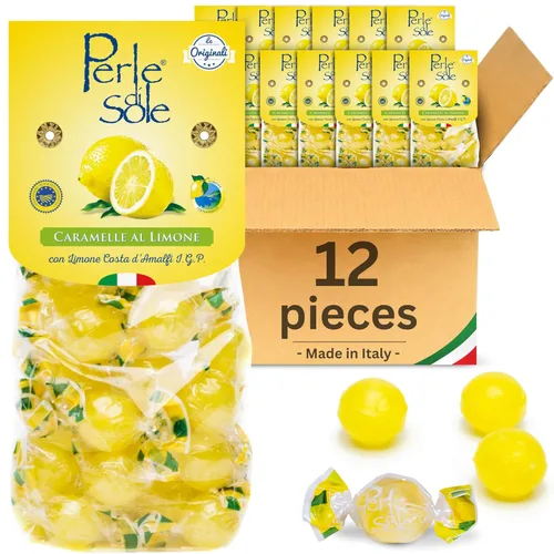 Miniatura 10 de Perle di Sole Caramelos duros de café italiano - Caramelos duros de café envueltos individualmente - Caramelos duros gourmet hechos en Italia
