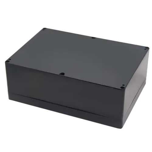 Miniatura 3 de Caja de conexiones, Caja de proyectos Zulkit IP65 impermeable para exterior cajas de plástico ABS Cajas eléctricas electrónicas negras 10.4 x 7.2 x