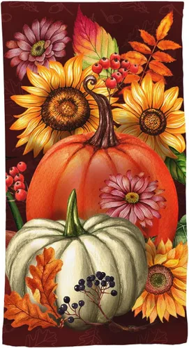 Miniatura 18 de Briarwood Lane Toalla de mano de algodón ramo de otoño
