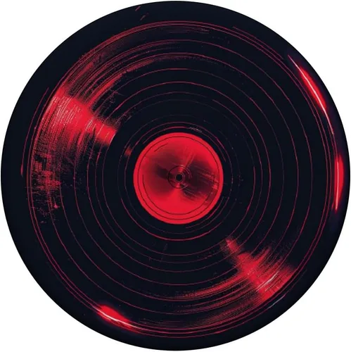 Miniatura 3 de Red Vinyl Record Player Vinyl Collector Retro Music Lover PopSockets Adhesive PopGrip