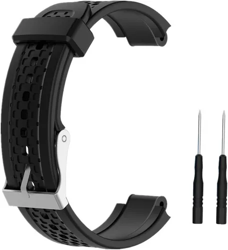 Miniatura 8 de Muovrto Correa de repuesto para Garmin Forerunner 25, correa deportiva de silicona suave