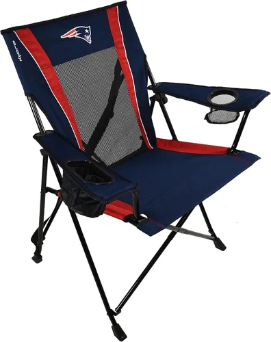 Miniatura 37 de Kijaro Dual Lock Pro, Silla plegable para fanáticos de deportes, 26" L x 35.5" W x 37" H, Carolina Panthers