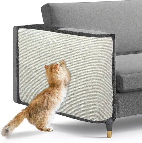 Miniatura 15 de Protector de Sofá contra Arañazos de Gato, 27.6" L*19.6" A Almohadilla Protectora de Muebles contra Arañazos de Gato Protector de Brazo de Sofá