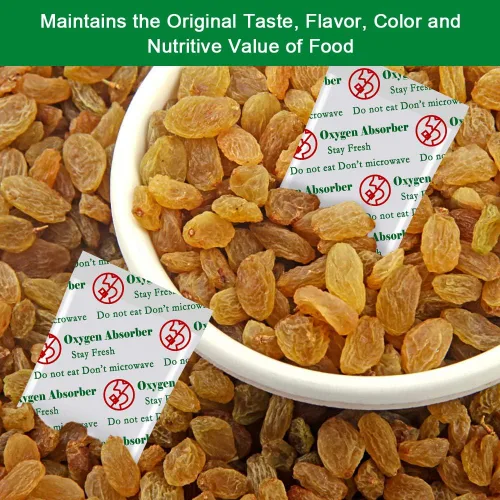 Miniatura 4 de MakMeFre Absorbentes de oxígeno de 20 cc (200 paquetes) para almacenamiento de alimentos, paquetes de absorbentes de oxígeno de grado alimenticio