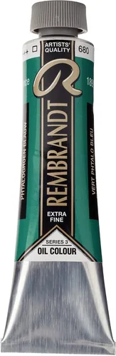 Miniatura 109 de Rembrandt Tubo de pintura al óleo 40 ml azul cobalto claro 513 (01055132)