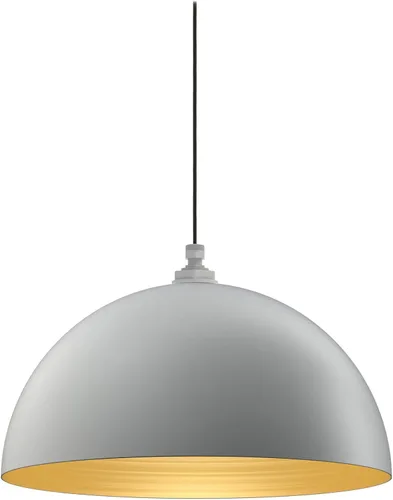 Miniatura 101 de Steel Lighting Co. Melrose - Lámpara colgante Montada en el techo Cúpula redonda de 18 pulgadas Estilo moderno contemporáneo de granja