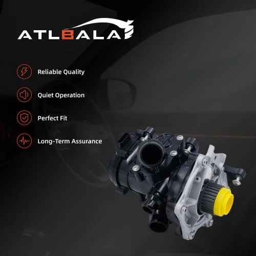 Miniatura 4 de 06L121012A Bomba de agua para motor compatible con Audi A1 A3 A4 A5 A6 Q3 Q7 S3 TT Volkswagen Golf Beetle Passat Arteon SportWagen 1.8T 2.0T