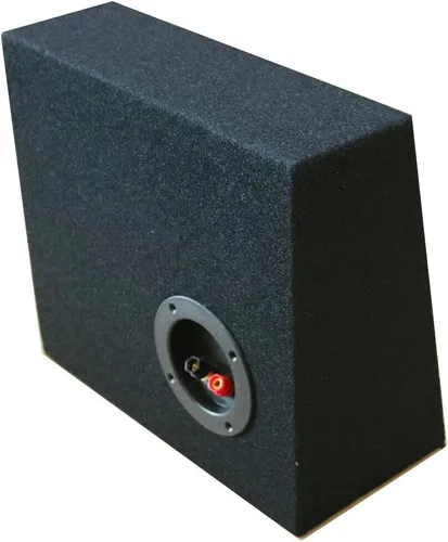 Miniatura 8 de 1 caja de subwoofer de camión de ángulo sellado individual de 12 pulgadas con MDF grueso y resistente, woofer de 12 pulgadas (1 unidad)