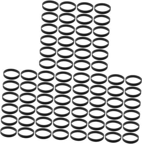 EXCEART 300 pulseras de silicona que mantienen la camisa escondida en camisas, manga de anillo, manga de camisa de sostén, brazaletes para niños,