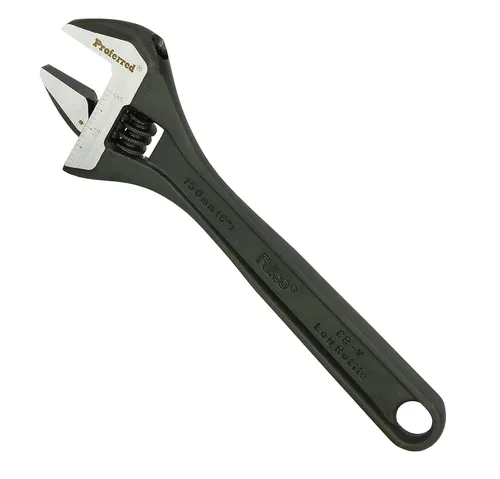 Miniatura 16 de T05007 Llave ajustable estándar, acabado fosfato, 18" Negro