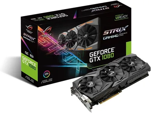 Miniatura 6 de Tarjeta gráfica Asus GeForce GTX 1080 8GB ROG STRIX OC, STRIX-GTX1080-O8G-GAMING.