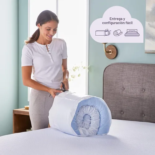 Miniatura 7 de Sleep Innovations Top de colchón enrevesado, color blanco. completo, Blanco, King