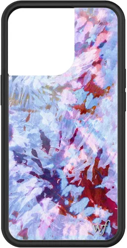 Miniatura 32 de Fundas Wildflower - Compatibles con Apple iPhone 13 Pro Protector de goma negro, certificado de prueba de caída de 4 pies, propiedad de mujeres
