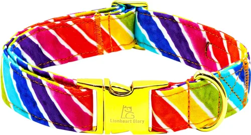 Miniatura 46 de Lionheart glory Collar de perro, Collar de perro azul Collar de perro para niños Collar ajustable de dinosaurio para perros pequeños Regalo