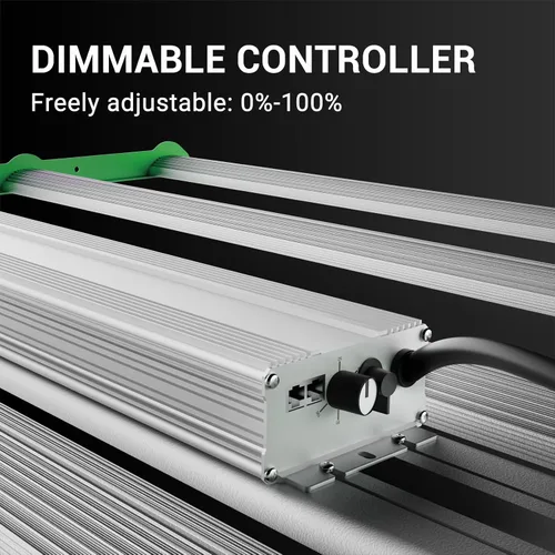 Miniatura 5 de RDJ Bouns Luz LED de cultivo de 720 W para tienda de campaña de cultivo de 4 x 4/5 x 5, 6 barras 100 V-277 V LM281B+ y diodos EPI, espectro completo