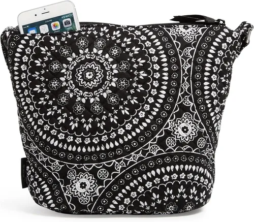 Miniatura 4 de Vera Bradley Bolso bandolera de algodón para mujer