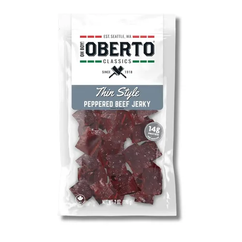 Miniatura 10 de ¡Oh chico! Oberto Classics Thin Style Original Beef Jerky, 1.2 onzas (Pack de 8)