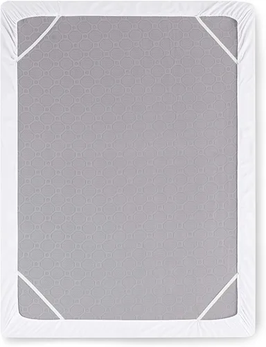 Miniatura 3 de Nestl - Juego de sábanas de bolsillo profundo, King, de microfibra, 4 piezas, color gris claro 10 - Gris claro