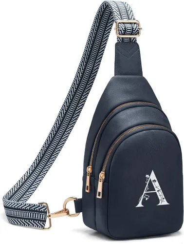 Miniatura 88 de Viverte Bolsas Cruzadas para Mujeres Bolso de Hombro Inicial Riñoneras Personalizadas Regalos para Mamá Mujer Esposa