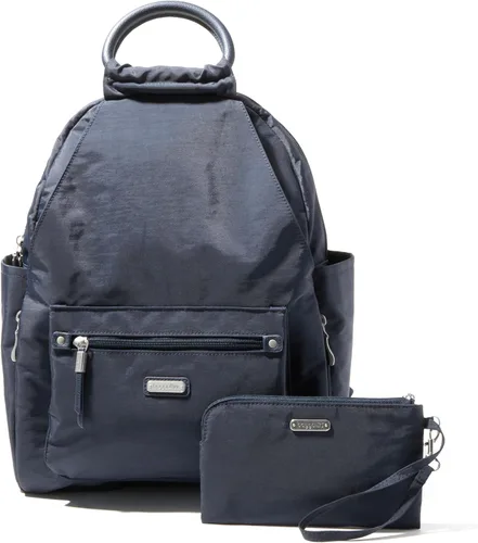 Miniatura 72 de Baggallini Mochila todo el día para mujer con pulsera de teléfono RFID, Negro, talla única