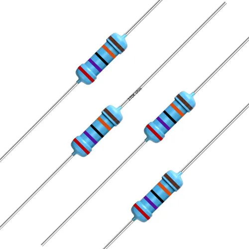 Miniatura 156 de California JOS 100 unidades de resistencia de 0.12 ohmios 1/4w (0.25 W) Resistencia fija de película metálica de tolerancia ±1%, más de 189 valores