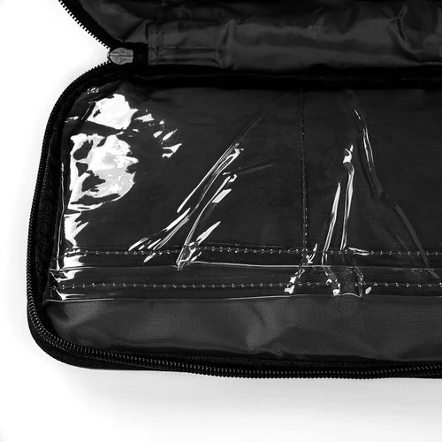 Miniatura 4 de Bolsa portátil de primeros auxilios, bolsa de transporte médica con compartimento vacía con cremallera, bolsa de emergencia para el hogar, viajes