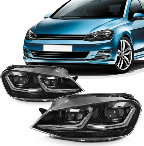 Miniatura 27 de Ensamble de faros SCITOO Compatible con 2010-2014 para Subaru Legacy 2010-2014 para Subaru Outback Faros con lente transparente y carcasa cromada