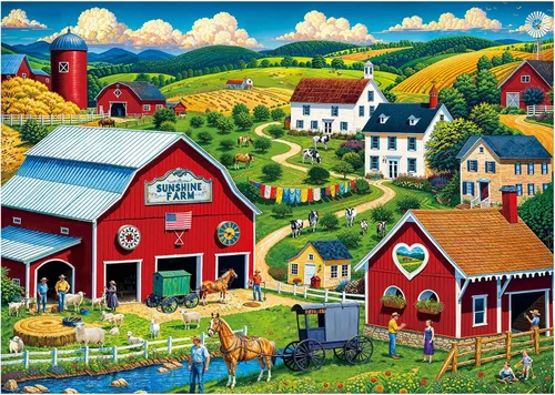 Miniatura 11 de Rocorose Rompecabezas de 1000 piezas de otoño de los Alpes italianos Naturpark para niños y adultos