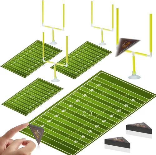 12 piezas de mini juegos de fútbol de dedo mini juegos deportivos de mesa con pelotas de fútbol de espuma, poste de portería y tarjetas, juguetes