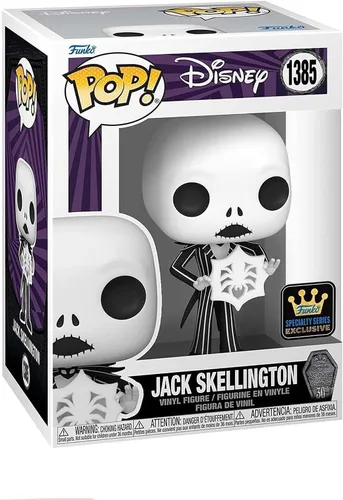 Miniatura 2 de FUNKO Pop! DISNEY: La pesadilla antes de Navidad 30 - Jack Skellington con copo de nieve (FS)