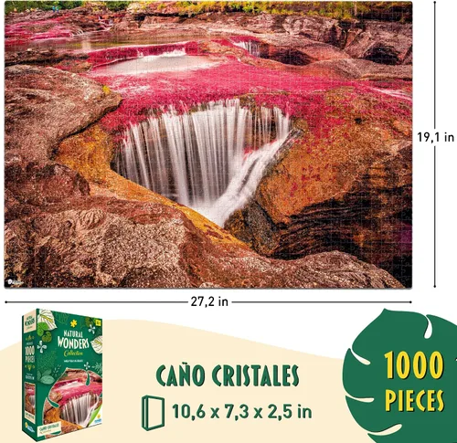 Miniatura 6 de RONDA Natural Wonders - Rompecabezas de 1000 piezas de 1000 piezas, un desafiante "Viaje" a través de destinos icónicos, perfecto para expertos