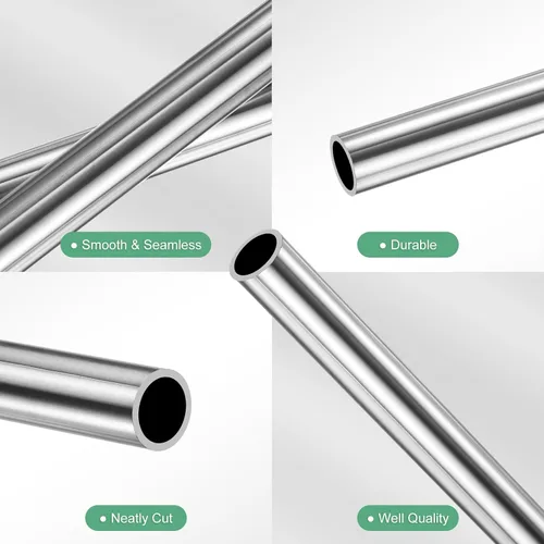 Miniatura 2 de M METERXITY Tubo de acero inoxidable 304 de 5.906 in, 0.394 in de diámetro exterior de pared de 0.039 in de grosor, tubo de acero inoxidable sin