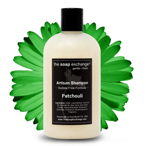Miniatura 16 de The Soap Exchange Champú para el cabello, aroma a cuero de Texas, hecho a mano, 12 fl oz / 12.0 fl oz, cuidado natural del cabello artesanal, suave