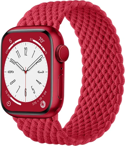Miniatura 16 de Zedoli Correas trenzadas Solo Loop para Apple Watch Band de 1.496 pulgadas, 1.575 pulgadas, 1.614 pulgadas, 1.654 pulgadas, 1.732 pulgadas, 1.772