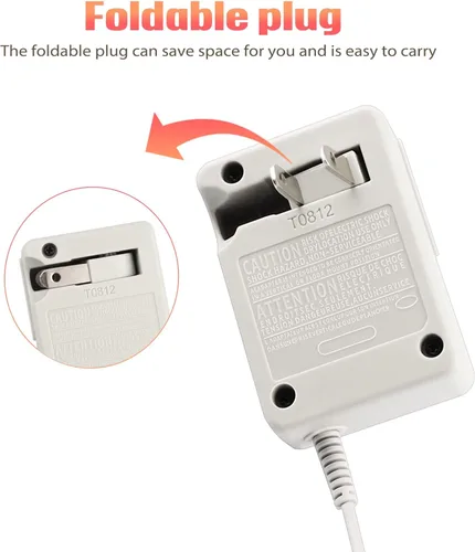 Miniatura 3 de Xahpower Cargador 3DS, adaptador de CA para Nintendo 3DS/3DS XL/NEW 3DS/NEW 3DS XL/2DS/2DS XL/NEW 2DS/NEW 2DS XL/DSi/DSi XL, cargador de pared