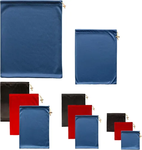 Miniatura 10 de Valante Juego de bolsas de almacenamiento con cordón de microfibra para productos íntimos (Pequeño)