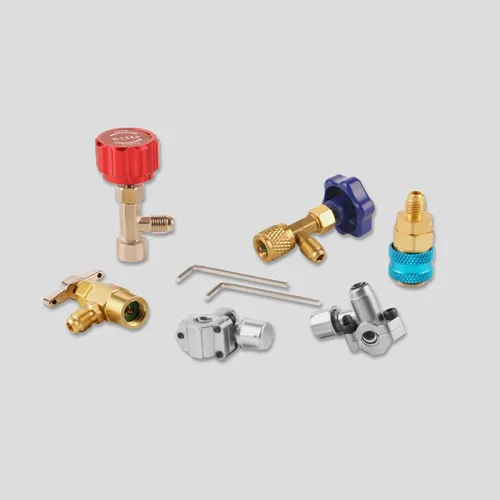Miniatura 5 de Lichamp A/C R134A - Kit de recarga de freón para refrigerador con válvula de perforación de bala, perforación y autosellado 134A