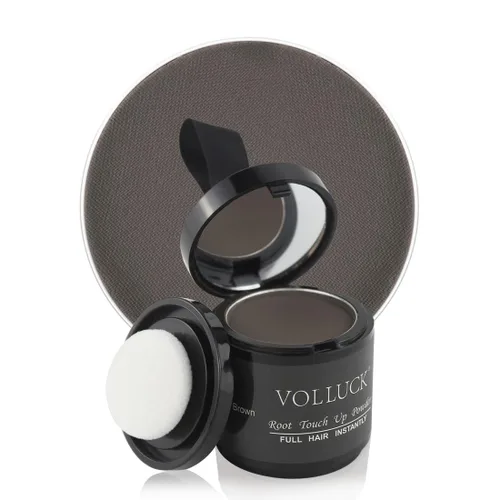 Miniatura 41 de Polvo de retoque de raíz, polvo instantáneo para la línea del cabello para áreas delgadas y cobertura de cabello gris, cobertura de raíz natural