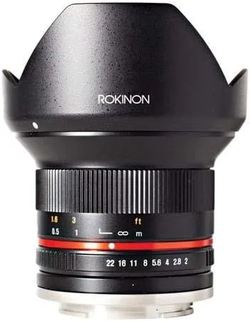 Miniatura 6 de Lente E-Mount Rokinon con ángulo ultramplio, de 0.47 pulgadas con longitud focal de 2.0 NCS CS